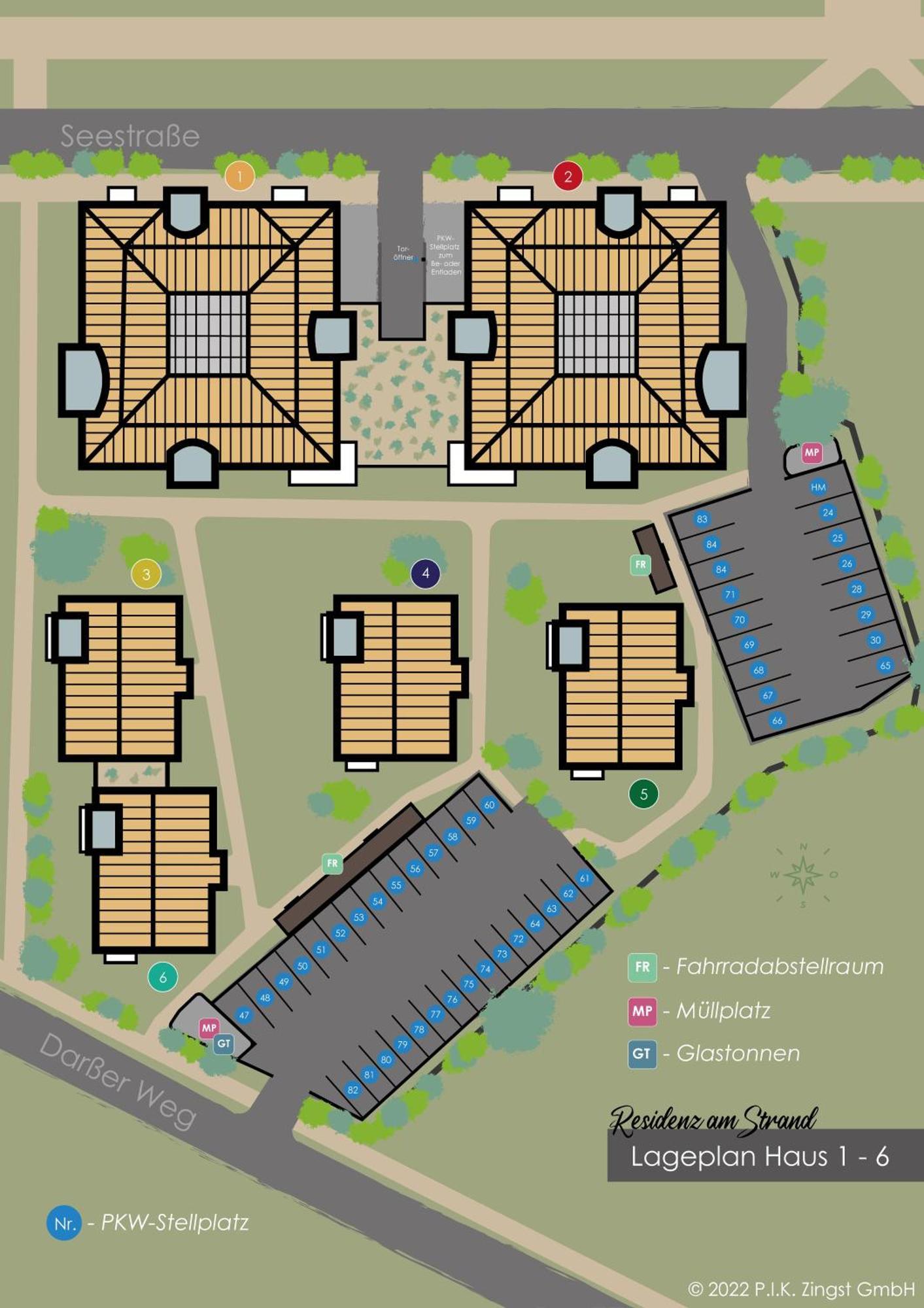 Residenz Am Strand Ostseeglueck - Wohnung 1-13 징스트 외부 사진